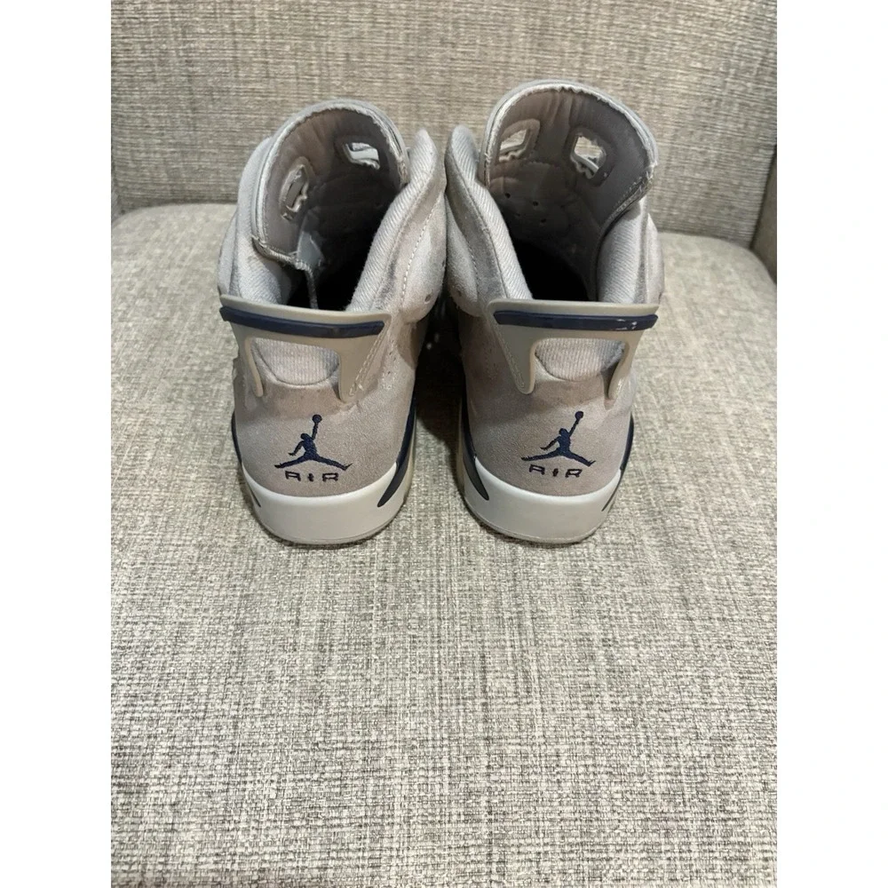 Air Jordan 6 Georgetown Retro Size 8 Mens Grey Sneakers 2022 CT8529-012
